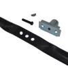46 CM plæneklipper kniv + knivholder + kile + skrue til Scheppach