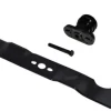 46 CM plæneklipper kniv + knivholder + kile + skrue til Scheppach plæneklipper med drivfunktion