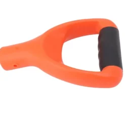 3,2 cm skovlhåndtag Ergonomisk design Multifunktionel robust skovl D-grebshåndtag til gravning af riveværktøj Orange