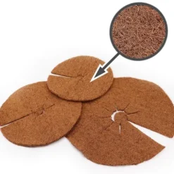 1 Coconut Mulching-skive 37 cm Kokosfibermåtte Kokosfiber Plantebeskyttelsesmåtte Kokosnød