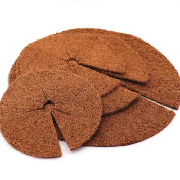 10 Coconut Mulching-skiver 37 cm Kokosfibermåtte Kokosfiber Plantebeskyttelsesmåtte Kokosnød