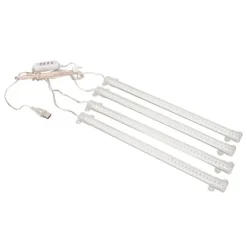 4 hoveder USB-stik Dæmpbar Full Spectrum LED Grow Light med timerfunktion til indendørs sukkulenter - 4000K 168 LED'er