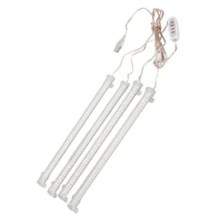4 hoveder USB-stik Dæmpbar Full Spectrum LED Grow Light med timerfunktion til indendørs sukkulenter - 4000K 168 LED'er