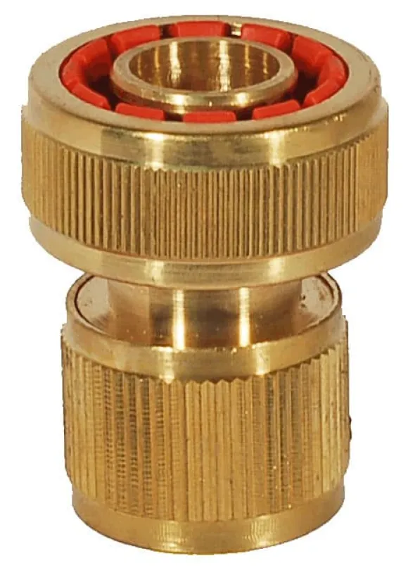 3/4 HURTIGKOBLING MED MESSINGSTOP - E-200-0103
