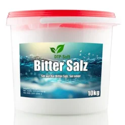 10 kg Epsom salt, grangødning, bladgødning, magnesium i en spand, 10 kg