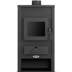 22 kW fritstående brændeovn med vandmantel til store hjem