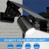 10 LED'er Infrarød Sensor Solar Power Dummy Hjem Udendørs Sikkerhedskameraer Fake Surveillcance LED-lys