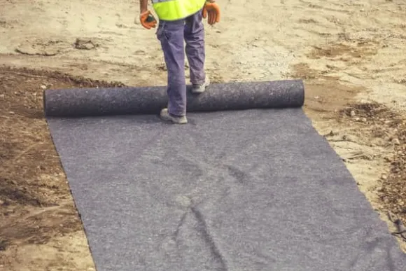 190 m² Pond liner underlag 300 g Pond Beskyttende fleece til Pond liner