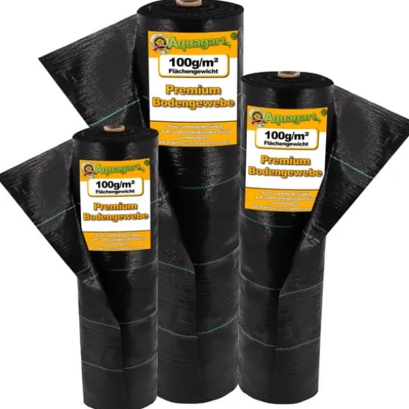 104 m² Ukrudtsbekæmpelsesmembran Ukrudtsforing Mulch liner 100 g 2 m bred