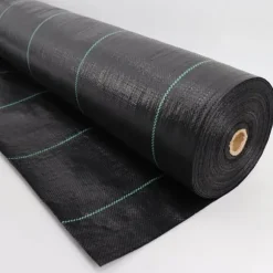 160 m² Ukrudtsbekæmpelsesmembran Ukrudtsforing Mulch liner 100 g 1,65 m bred