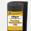 200 m² Ukrudtsbekæmpelsesstof Havefleece Mulchstof Ukrudtsbekæmpelsesmembran 190 g 1 m bred PES