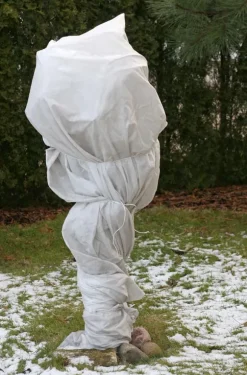 10 m² Vinterbeskyttelsesfleece Isolerende havefleece Frostbeskyttelse 80 g 1,6 m bred