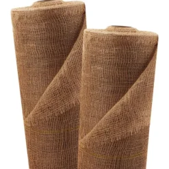 45 m x 1 m Jutestof 105 g/m² Jutemåtte Havejute Jutestof Jutebånd Jutebånd