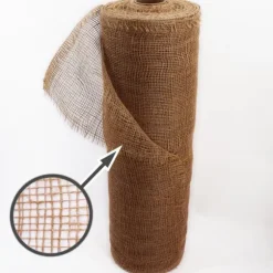 45 m x 1 m Jutestof 105 g/m² Jutemåtte Havejute Jutestof Jutebånd Jutebånd