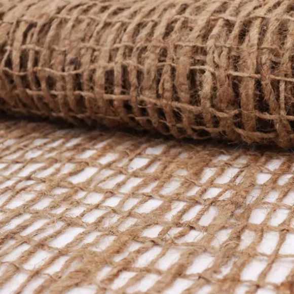 120 m x 1,2 m Skråmåtte Bankmåtte til Pond liner Jutestof 500 g 1,2 m b.