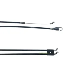 1235/975 mm Bowden-drivkabel + 1240/1070 mm bremsekabel til plæneklipper – 3X Z-krog + fjeder