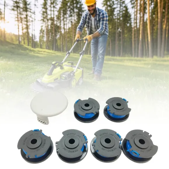 6+1 reservespole og hætte til Ryobi trimmer