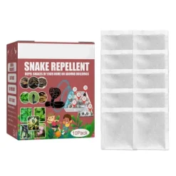 10 st Snake Away Repellent för utomhusgård gräsmatta trädgård camping fiskeäventyr