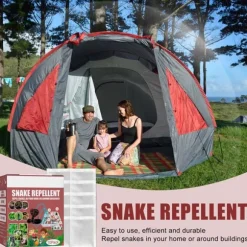 10 st Snake Away Repellent för utomhusgård gräsmatta trädgård camping fiskeäventyr