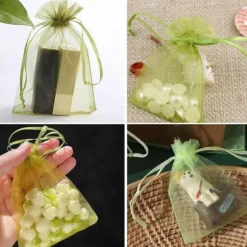 30 stk. 20*30 cm frugtposer med snøre, genanvendelige haveposer, frugtposer, velegnede til frugttræer, grøntsager og blomster