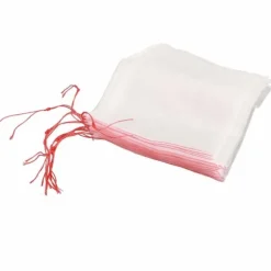 10 stk. beskyttelsesposer til planter og frugter med snørebånd og net mod insekter og fugle 45*30 cm