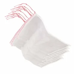 10 stk. beskyttelsesposer til planter og frugter med snørebånd og net mod insekter og fugle 45*30 cm