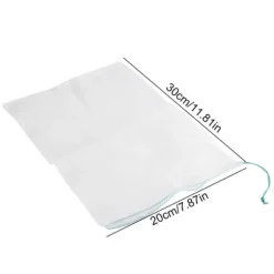 50 stk. beskyttelsesposer til planter og frugter med snørebånd mod insekter og haveredskaber 30*20 cm