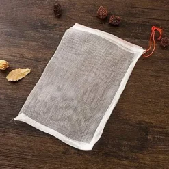 100 stk frugt cover taske, 30x20cm frugt cover taske, plante mesh taske, nylon have mesh taske,