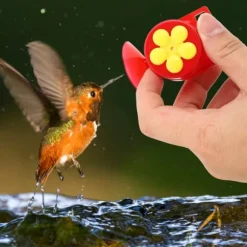 2 stk. Have Håndholdt Plast Kolibri Feeder Udendørs Fuglefodringsenhed Dekoration