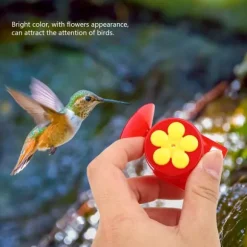 2 stk. Have Håndholdt Plast Kolibri Feeder Udendørs Fuglefodringsenhed Dekoration