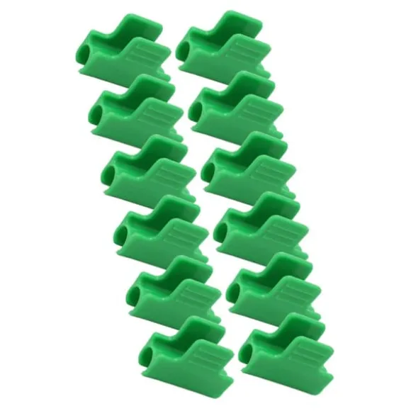 100 STK Haveskur Clamps Plast Stabil Alsidig Film Shading Net Clips til drivhus 11mm/0.43in