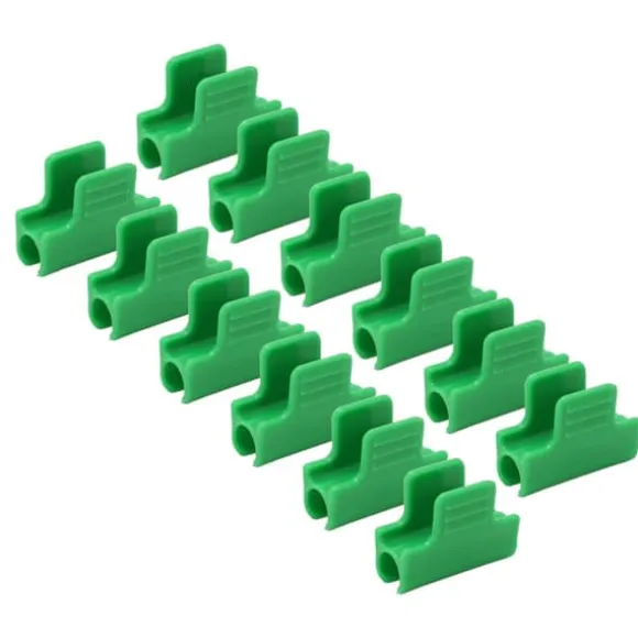 100 STK Haveskur Clamps Plast Stabil Alsidig Film Shading Net Clips til drivhus 11mm/0.43in