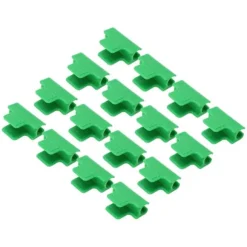 100 STK Haveskur Clamps Plast Stabil Alsidig Film Shading Net Clips til drivhus 11mm/0.43in