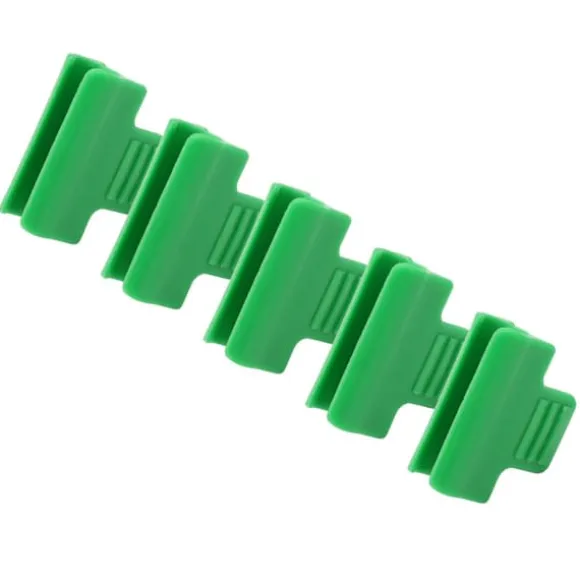 100 STK Haveskur Clamps Plast Stabil Alsidig Film Shading Net Clips til drivhus 11mm/0.43in