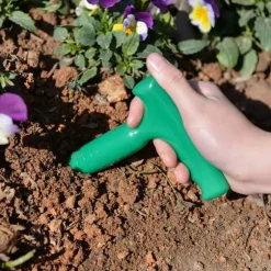 5 stk. håndholdt plastik havejord puncher gravning hulværktøj til frøplante transplantation plantning