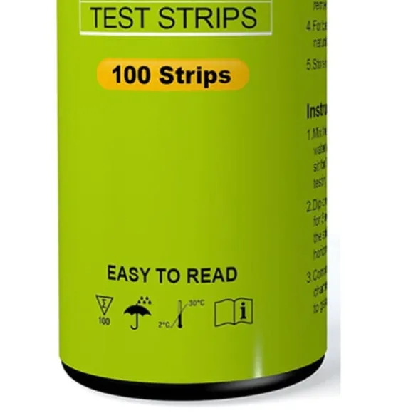 100 stk. jord PH-teststrimler 3,5 til 9 område med høj nøjagtighed PH-testpapirsæt til havegræsplæneplanter