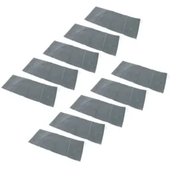 10 stk Oversvømmelsessandsække Professionelle tomme regnsikre oversvømmelseskontrolsandsække til husdør Garagekælder Grå