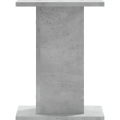 2 stk. plantestativer i konstrueret træ - Stabil og slidstærk | Størrelse: 30x30x40 cm | Farve: Betongrå