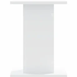 2 stk. plantestativer i konstrueret træ - Stabil og slidstærk | Størrelse: 30x30x40 cm | Farve: Hvid