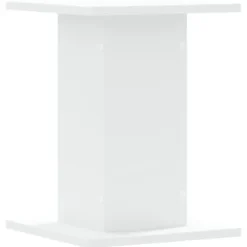2 stk. plantestativer i konstrueret træ - Stabil og slidstærk | Størrelse: 30x30x40 cm | Farve: Hvid