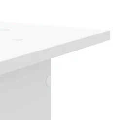 2 stk. plantestativer i konstrueret træ - Stabil og slidstærk | Størrelse: 30x30x40 cm | Farve: Hvid