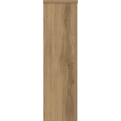2 stk. plantestativer i konstrueret træ - Blomsterstativ | Størrelse: 17x17x60 cm | Farve: Egetræsfarvet