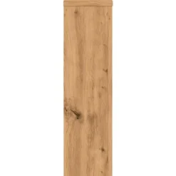 2 stk. plantestativer i konstrueret træ - Blomsterstativ | Størrelse: 17x17x60 cm | Farve: Egetræsfarvet