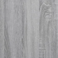 2 stk. robuste plantestativer i konstrueret træ | Farve: Grå sonoma-eg | Størrelse: 33x33x100 cm