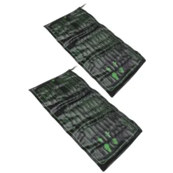 2 stk Vandtæt frøplante varmemåtte Plante frøspiring Vækst Konstant temperatur Pad EU-stik 220‑240V