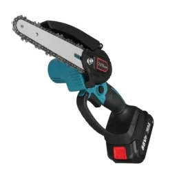 6 tommer akku motorsav motor motorsav motorsav Mini elektrisk enhåndssav med 1 batteri