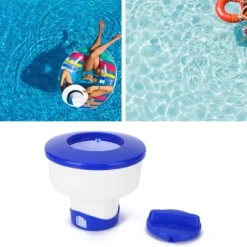 8 tommer foldbar swimmingpool Kemisk flydende automatisk rengøringsmaskine
