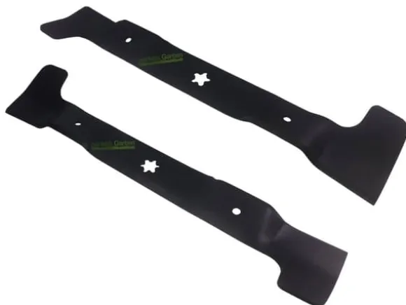 2 X 50 CM 38" plæneklipper kniv til Mcculloch M125 M145 77 97 RB HRB TC Powerdrive