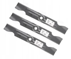 3 X 45 CM plæneklipper kniv til Cub Cadet CC GT RZT 1225 1224 1223 50 KHP / 742-04053