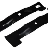 2 x 46,7 CM plæneklipper kniv til MTD 742-04020 / 742-04021, 742-04020A / 742-04021A